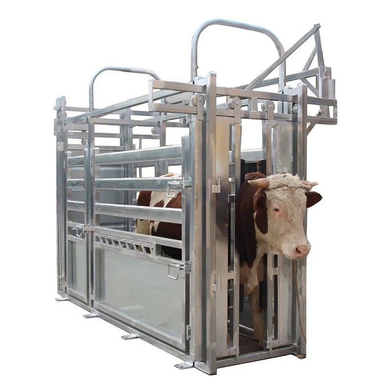 Heavy Duty Cattle Squeeze Chute