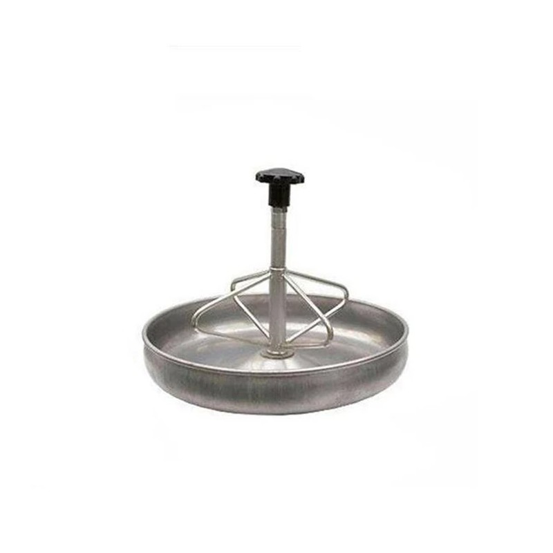 Stainless Steel 5 Gird Pig Feeder Bowl
